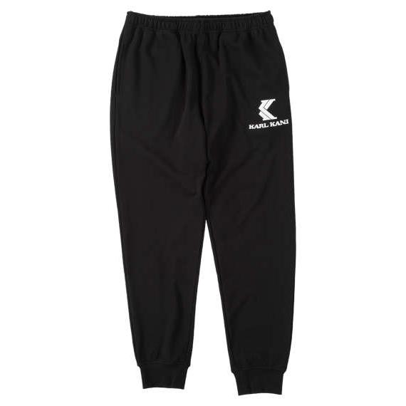 【新作・新着商品！】裏毛スウェットパンツ 大きいサイズ メンズ KARL KANI  ブラック