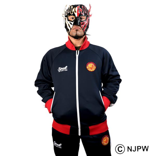 【新作・新着商品！】本隊長袖ジャージセット 大きいサイズ メンズ SOUL SPORTS×新日本プロ...