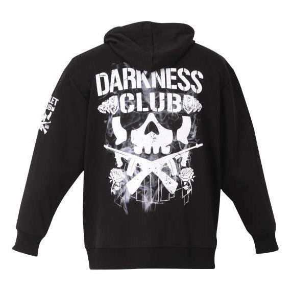 EVIL「DARKNESS CLUB」フルジップパーカー 大きいサイズ メンズ 新日本プロレス  ブ...