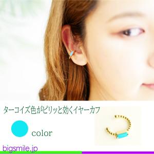 スワロフスキー　ピアス　イヤーカフ　新品未使用　イヤークリップ　片耳 イヤーカフ スワロフスキー ビーズ カラー イヤリング 片耳 : RR