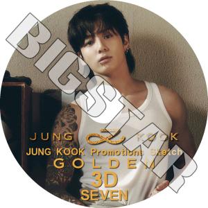 K-POP DVD バンタン JUNGKOOK PROMOTION SKETCH GOLDEN/3D/SEVEN 日本語字幕あり JUNGKOOK ジョングク BANGTAN KPOP DVD｜bigstar-shop