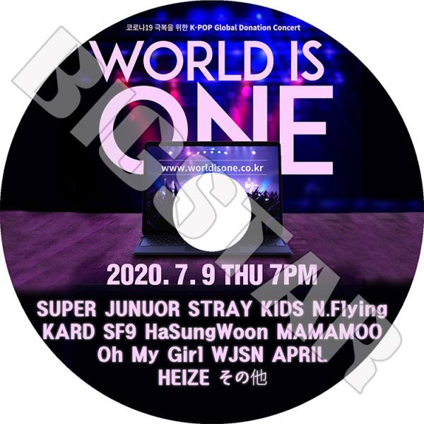 K-POP DVD 2020 World Is One 2020.07.09  SUEPR JUNI...