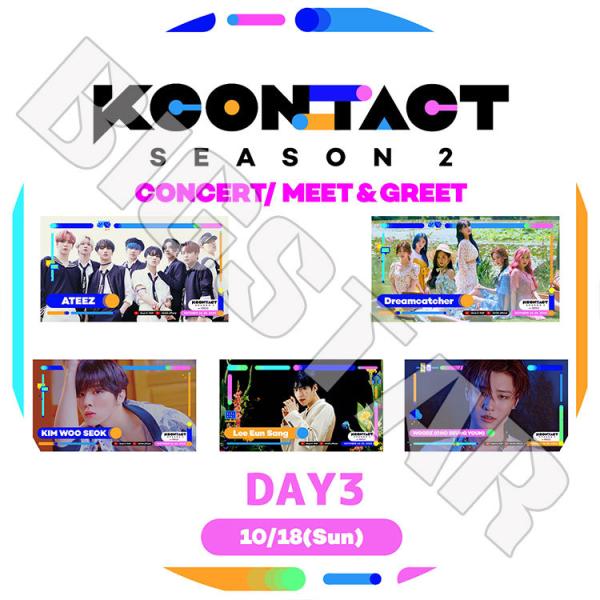 K-POP DVD KCONTACT SEASON2 DAY3 2020.10.18 LIVE コン...
