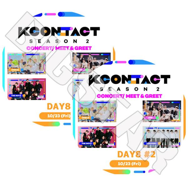 K-POP DVD KCONTACT SEASON2 DAY8 2枚SET 2020.10.23 L...