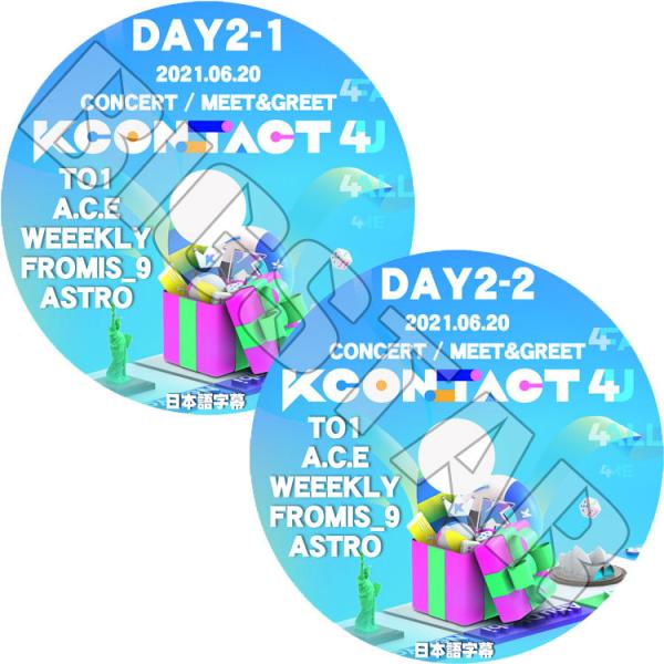 K-POP DVD KCONTACT 4U DAY 2 2枚SET 2021.06.20 ASTRO...