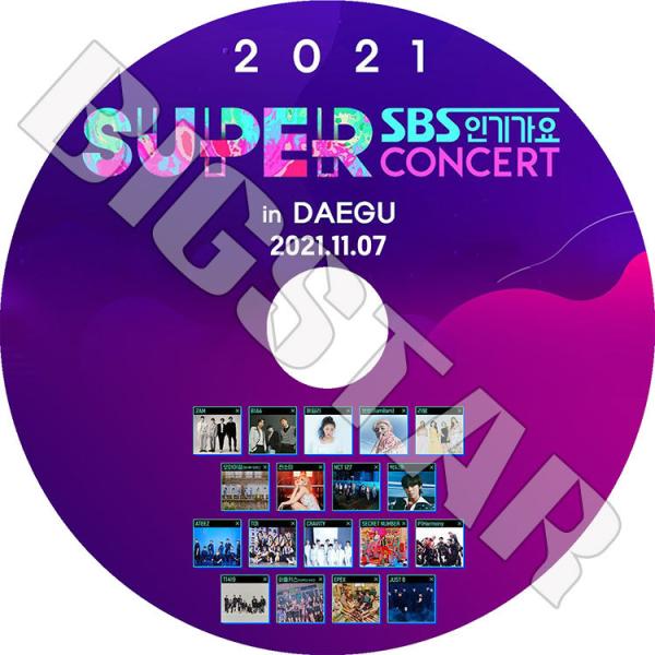 K-POP DVD 2021 SBS SUPEPR CONCERT 2021.11.07 NCT 2...