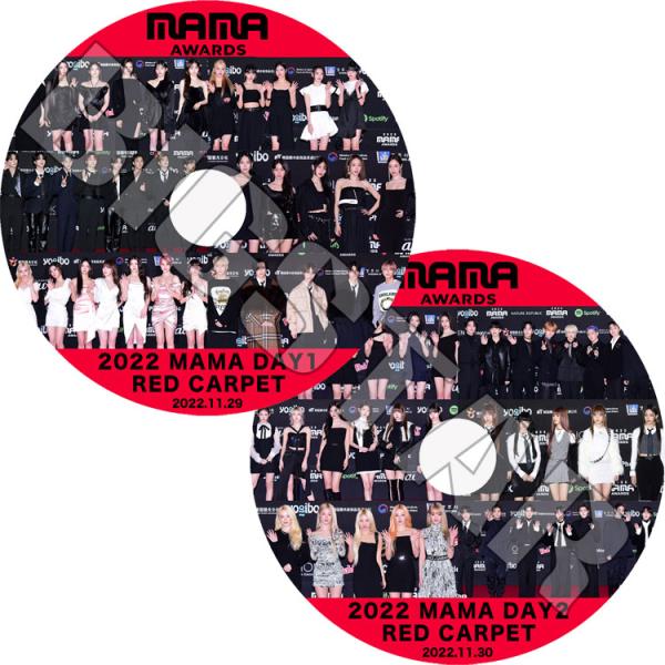 K-POP DVD 2022 MAMA Mnet Asia Music Awards RED CAR...