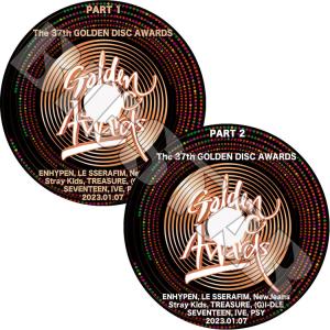 K-POP DVD 2023 37th Golden Disk Awards 2枚Set 2022.01.07 - SEVENTEEN/