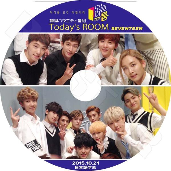 K-POP DVD   Seventeen Today`s Room  2015.10.21  日本...