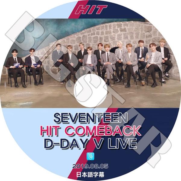 K-POP DVD SEVENTEEN HIT COMEBACK D-DAY V LIVE 2019...