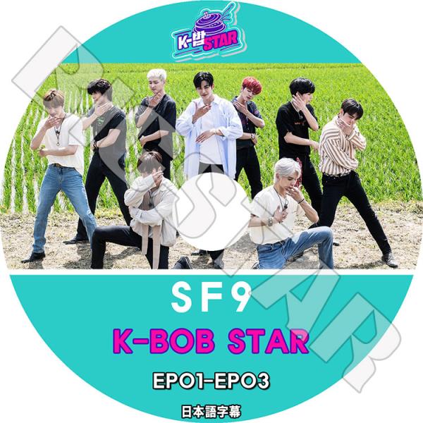 K-POP DVD SF9 K-BOB STAR  EP01-EP03 日本語字幕あり SF9 ヨン...