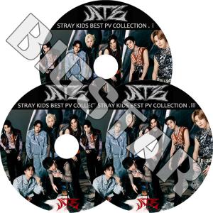 K-POP DVD STRAY KIDS 2023 2nd BEST PV #1-3 3枚SET -...