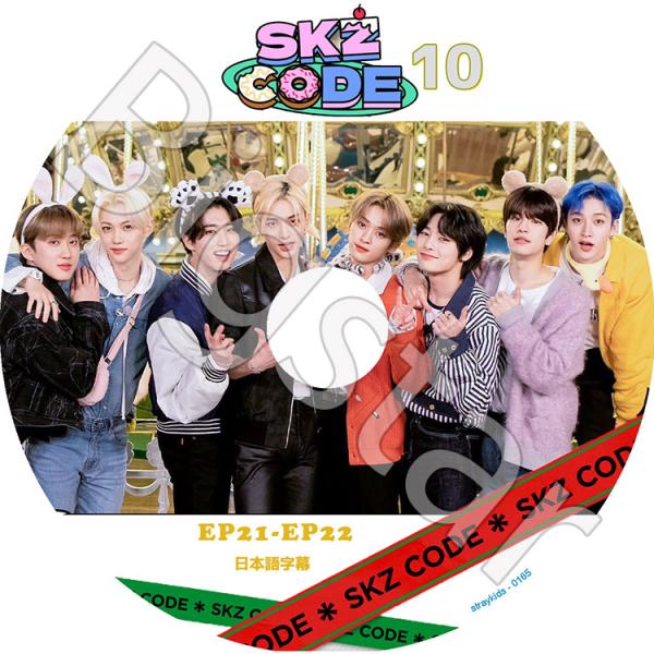 K-POP DVD STRAY KIDS SKZ CODE #10 EP21-EP22 日本語字幕あ...