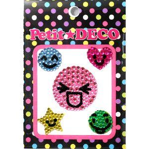 Petit DECO ジュエリーデコシール スマイルフェイス BPD-20 （激安メガセール！） (...