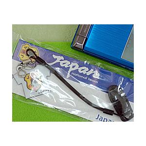 特価 30-89) サッカー日本代表 クリーナー付きミニループストラップ