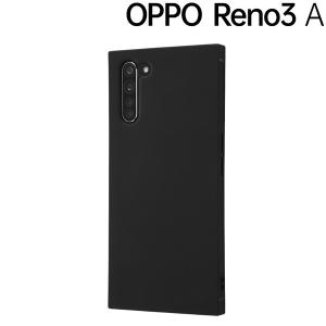 ☆ OPPO Reno3 A 専用  耐衝撃ソフトケース TETRA/ブラック　RT-OPR3ATK1/B (メール便送料無料)