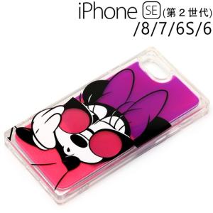 □ ディズニー iPhone SE（第2世代） iPhone8 iPhone7 iPhone6s iPhone6 専用 ネオンサンドケース ミニーマウス　PG-DLQ20M11MNE (メール便送料無料)｜bigstar