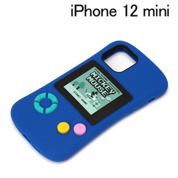 ディズニーiPhone 12 mini用 シリコンケース ミッキーマウス/GAME PG-DSC20...