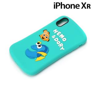 ディズニー iPhoneXR(6.1インチ) 専用 シリコンケース ニモ＆ドリー　PG-DCS503...