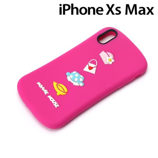 ディズニー iPhoneXS MAX(6.5インチ) 専用 シリコンケース ミニーマウス　PG-DC...