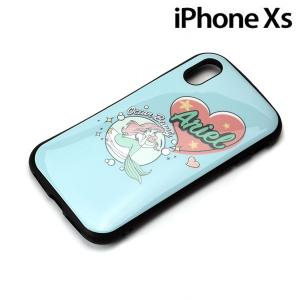□ ディズニー iPhone XS/X(5.8インチ)用 ハイブリッドタフケース アリエル　PG-DCS546ARL (メール便送料無料)｜bigstar