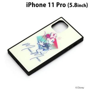 □ ディズニー iPhone11 Pro (5.8インチ) ガラスハイブリッドケース ミニーマウス　PG-DGT19A04MNE (メール便送料無料)｜bigstar