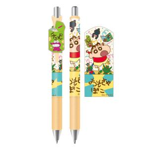 クレヨンしんちゃん マスコット付きシャープペン おもちゃぼこ K-6495D｜bigstar