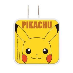 ポケットモンスター USB/USB Type-C ACアダプタ ピカチュウ POKE-737A(激安メガセール！)｜bigstar