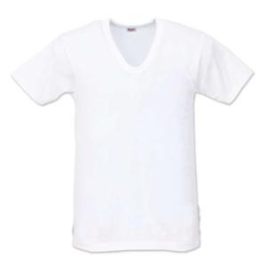 大きいサイズ メンズ B.V.D. U首半袖Tシャツ ホワイト｜bigstoreshop