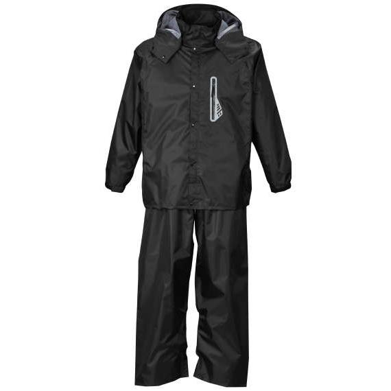 大きいサイズ メンズ Mc.S.P 透湿防水レインスーツ ブラック