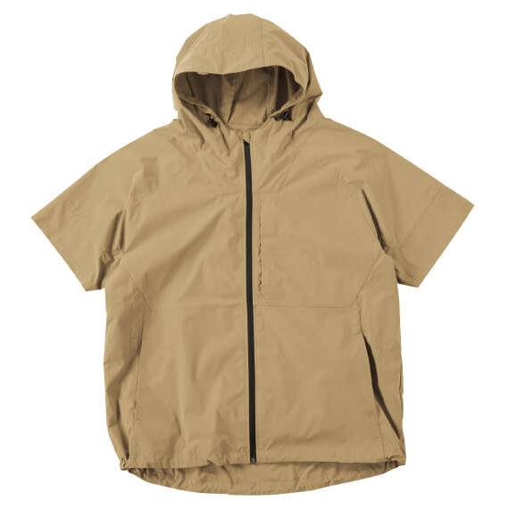大きいサイズ メンズ TULTEX 空調服〓半袖ブルゾン ベージュ