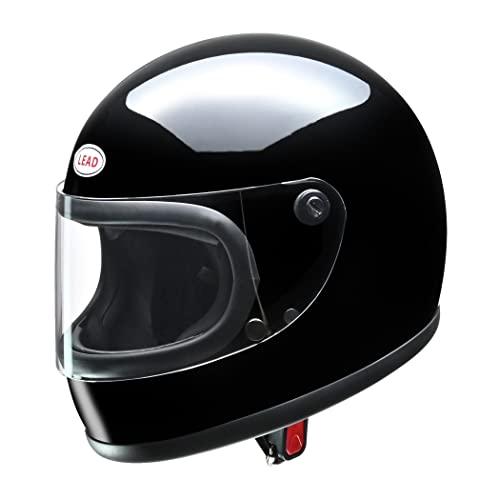 リード工業(LEAD) バイクヘルメット フルフェイス RX-200R ブラック フリーサイズ (5...
