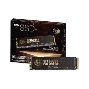 CFD SSD M.2 NVMe SFT6000e シリーズ   PS5 動作確認済み   3D NAND TLC採用 SSD PCIe Gen4*4 (読み取り最大6000MB/S) M.2-2280 NVMe 内蔵SSD 1TB (1024GB) CSSD｜bigsun7