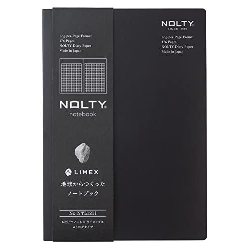 日本能率協会マネジメントセンター 能率 NOLTYノート*ライメックス A5 ログタイプ グラナイト...