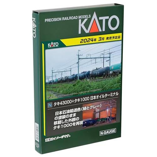 KATO Nゲージ タキ43000*タキ1000 日本オイルターミナル 10両セット 10-1935...