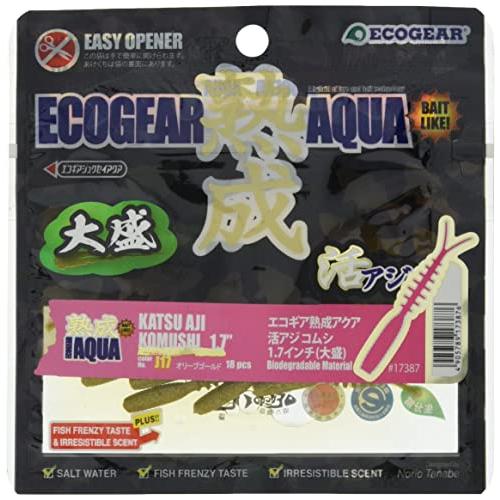 エコギア(Ecogear) 熟成アクア 活アジコムシ 1.7インチ *大盛りパック*