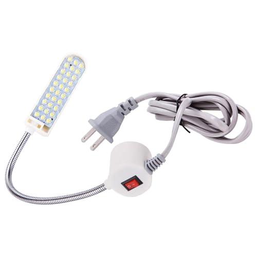 ミシン照明 LEDライト ミシン用 縫製用 作業ライト LED30個 マグネットマウント ベース付き...
