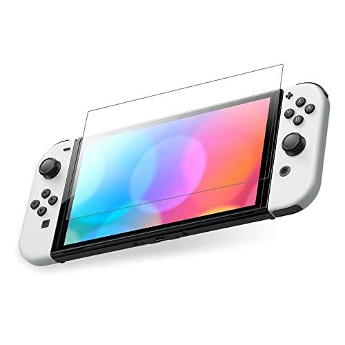 RDFJ Nintendo Switch OLED用液晶保護ガラスフィルム 極上タッチ感 9H硬度 ...