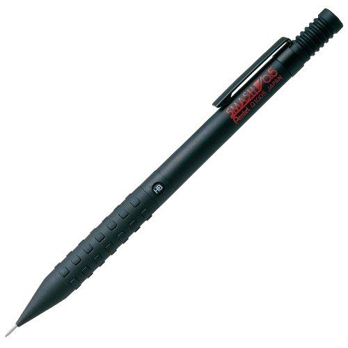 ぺんてる シャープペン スマッシュ 0.5mm Q1005-1 ブラック 0.9cm*13.9cm