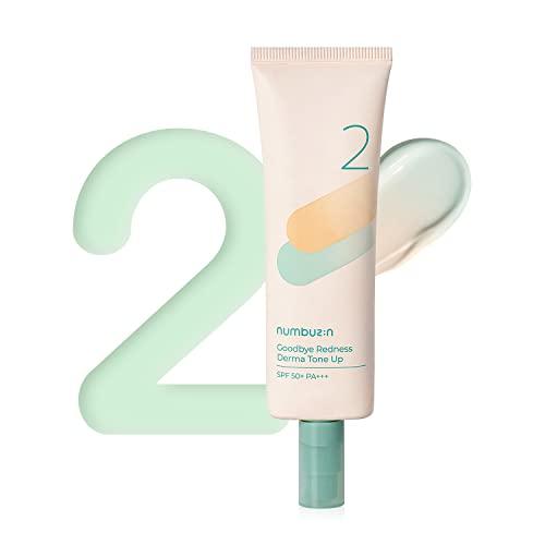 ナンバーズイン(numbuzin) 2番 赤みカバーグリーントーンアップクリーム SPF50* PA...