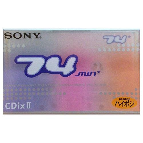 ソニー SONY 　ハイポジションカセットテープ C-74CDX2H　74分