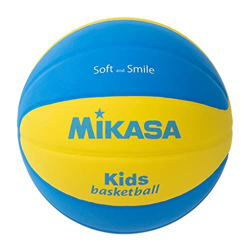 ミカサ(MIKASA) スマイルバスケットボール 5号 (小学生向け) イエロー/ブルー・イエロー/...