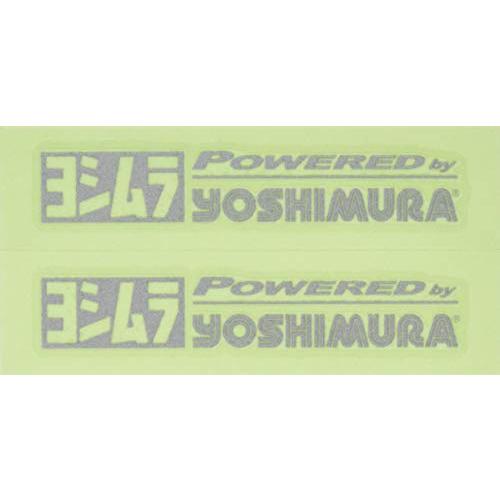 ヨシムラ ヨシムラステッカー(100mm,シルバー) YOSHIMURA 904-213-2300