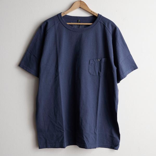 ５６サイズ　NIGEL CABOURN  ナイジェルケーボン　ベーシックＴシャツ　ネイビー　ビッグサ...