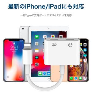 音楽 充電 同時 2 in 1 変換アダプタ ...の詳細画像1