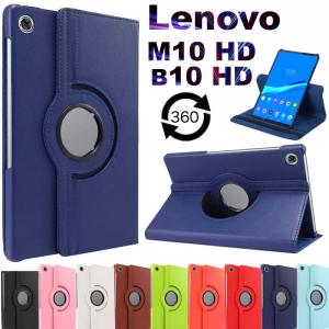 Lenovo Tab M10 HD 10.1 第2世代 B10 HD 2nd Gen ケース TB-X306F TB-X306X カバー 360度回転 ゴムバンド付き