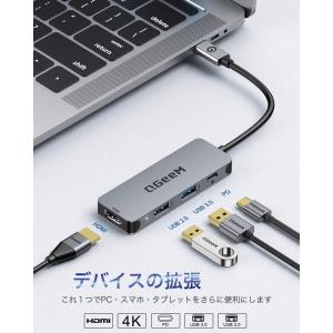 Type-C hub ハブ 4in1 HDMI...の詳細画像2