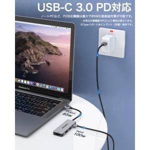 Type-C hub ハブ 4in1 HDMI...の詳細画像3