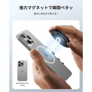 SODI スマホリング 両面マグネット 強力磁...の詳細画像1
