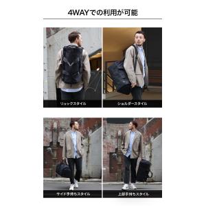 公式 Evoon マルチボストンバッグ 4WA...の詳細画像3